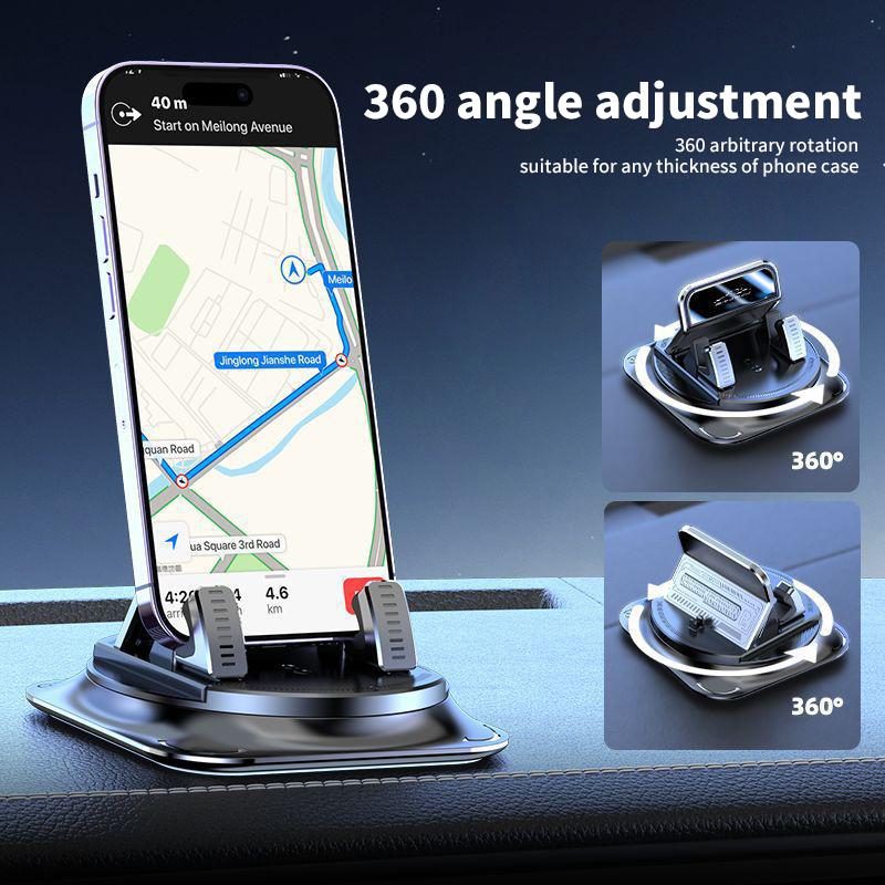 ⌛️¡50% DESCUENTO por Tiempo Limitado🔥Oferta 2026 — ¡Más de 45,000 Vendidos! 🚗 Soporte de Teléfono para Auto con Ventosa Antideslizante – 360° Ajustable y Antivibración 📱