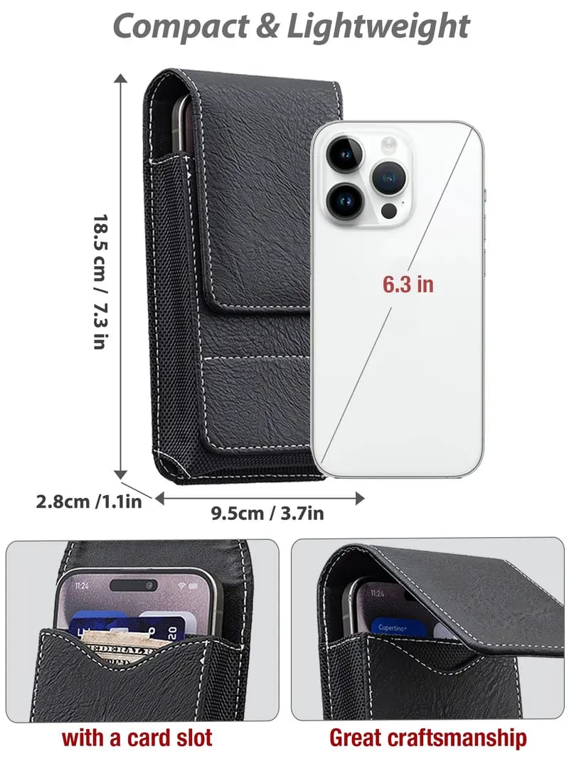 📱🔥 ¡OFERTA 50% OFF! Funda Portátil para Teléfono con Cinturón – Protección Segura y Acceso Rápido para Trabajo y Uso Diario ✨