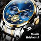 Diseño de lujo Dodecagon Quartz Mira un nuevo reloj de pulsera multifuncional para hombres
