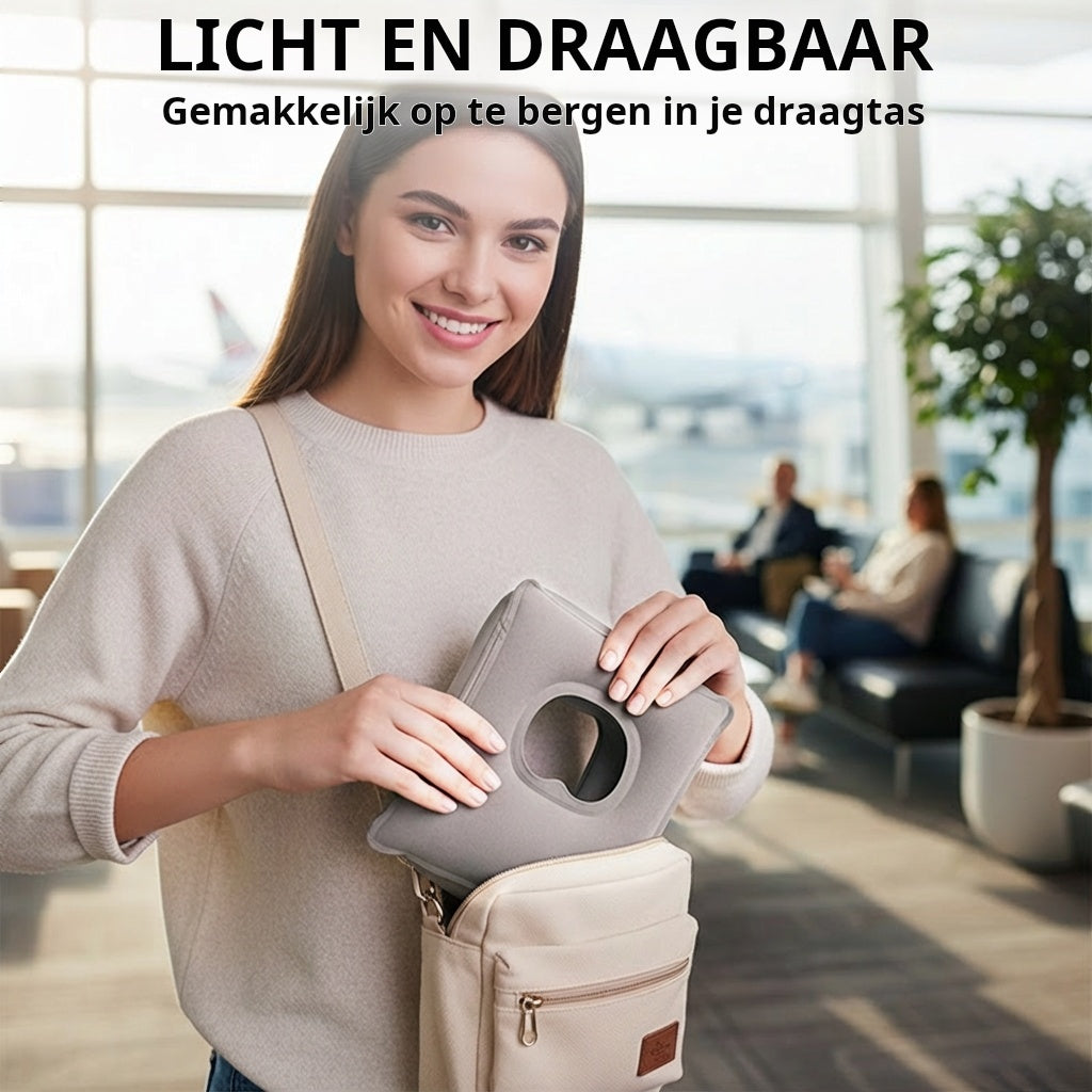 📢📢 ¡50% DE DESCUENTO AHORA! ⏰ Almohada de viaje portátil, inflable y ergonómica: disfruta de un descanso cómodo en cualquier momento y lugar 🧳💤