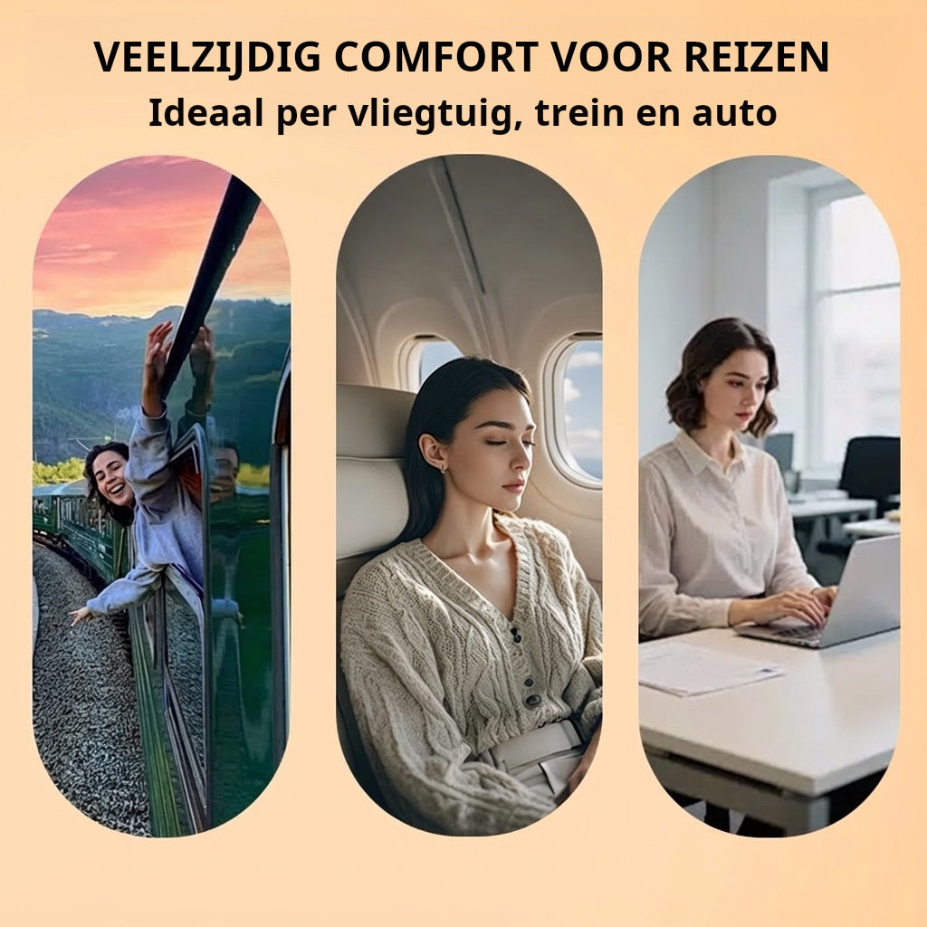 📢📢 ¡50% DE DESCUENTO AHORA! ⏰ Almohada de viaje portátil, inflable y ergonómica: disfruta de un descanso cómodo en cualquier momento y lugar 🧳💤