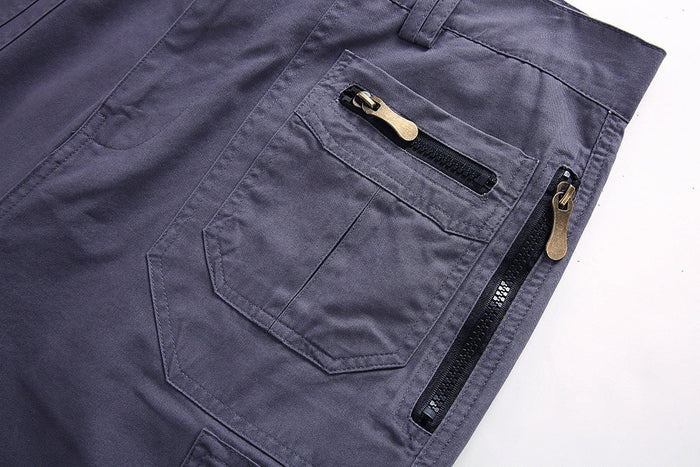 🩳 LIMITED-TIME 50% OFF! 💥 Men's Outdoor Sporty Fitness Multifunctional Shorts – 8 Pockets, Durable Cotton, Adjustable ✨