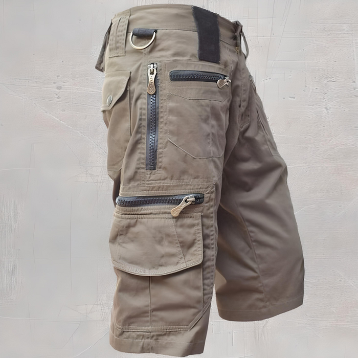 🩳 LIMITED-TIME 50% OFF! 💥 Men's Outdoor Sporty Fitness Multifunctional Shorts – 8 Pockets, Durable Cotton, Adjustable ✨
