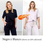 Conjunto de Dos Piezas para Mujer, Top Chic y Pantalón a Juego