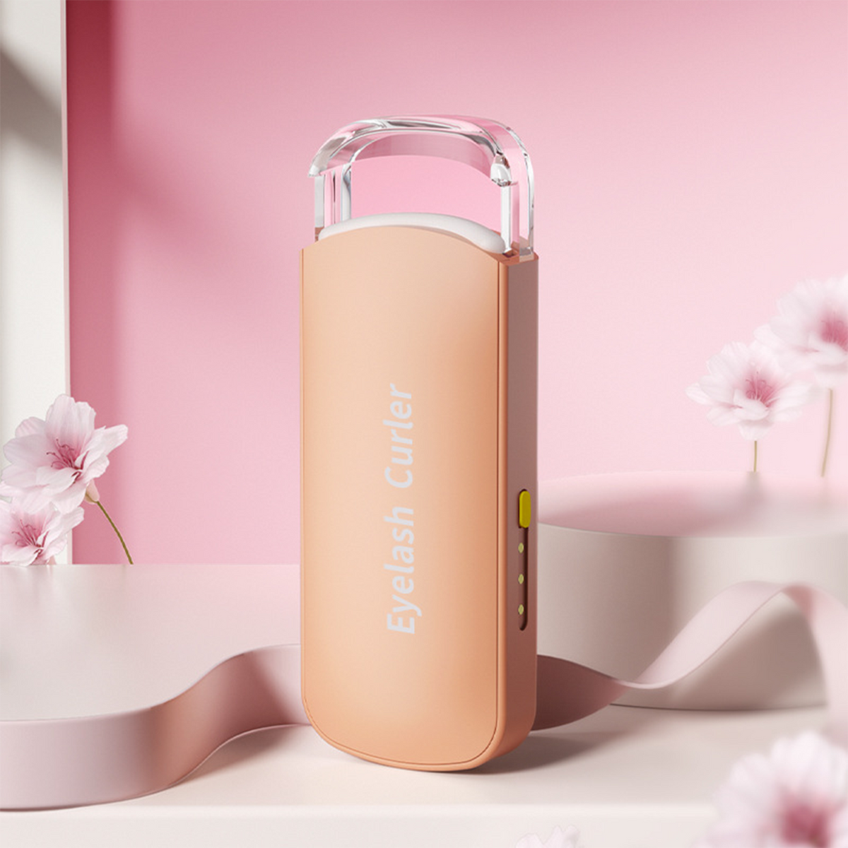 🔥 50 % de descuento 👩🏻‍🏭 Rizado perfecto y duradero ✨ Rizador térmico de pestañas eléctrico y recargable por USB