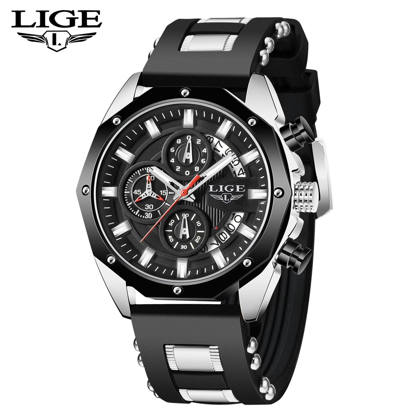⏳🔥¡50 % DE DESCUENTO POR TIEMPO LIMITADO! ⏰ ⌚ 💪 Reloj de Cuarzo Deportivo Impermeable para Hombre – Función cronógrafo, duradero y resistente al agua – Perfecto para deportes, viajes y uso diario 🏃‍♂️