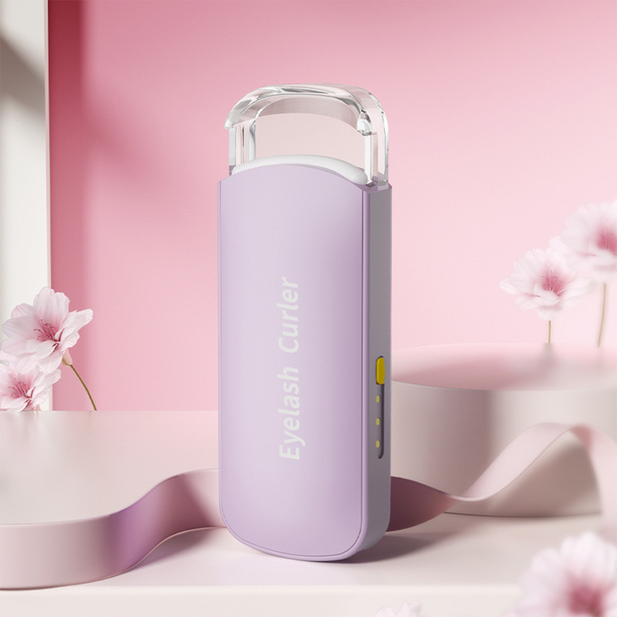 🔥 50 % de descuento 👩🏻‍🏭 Rizado perfecto y duradero ✨ Rizador térmico de pestañas eléctrico y recargable por USB