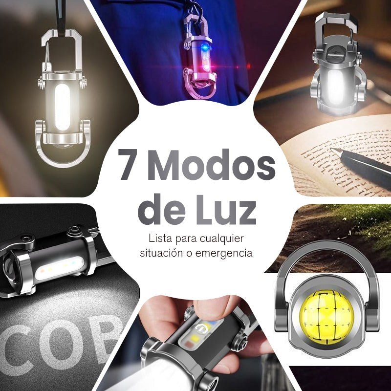 🌙 Ilumina todo con una mini linterna — 1200 lúmenes 💧 impermeable — 💥 ¡Mitad de precio YA!