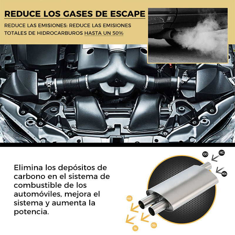 💥Compra uno y llévate otro gratis🔥Limpiador de convertidores catalíticos y sistemas de combustible
