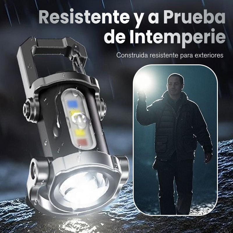 🌙 Ilumina todo con una mini linterna — 1200 lúmenes 💧 impermeable — 💥 ¡Mitad de precio YA!