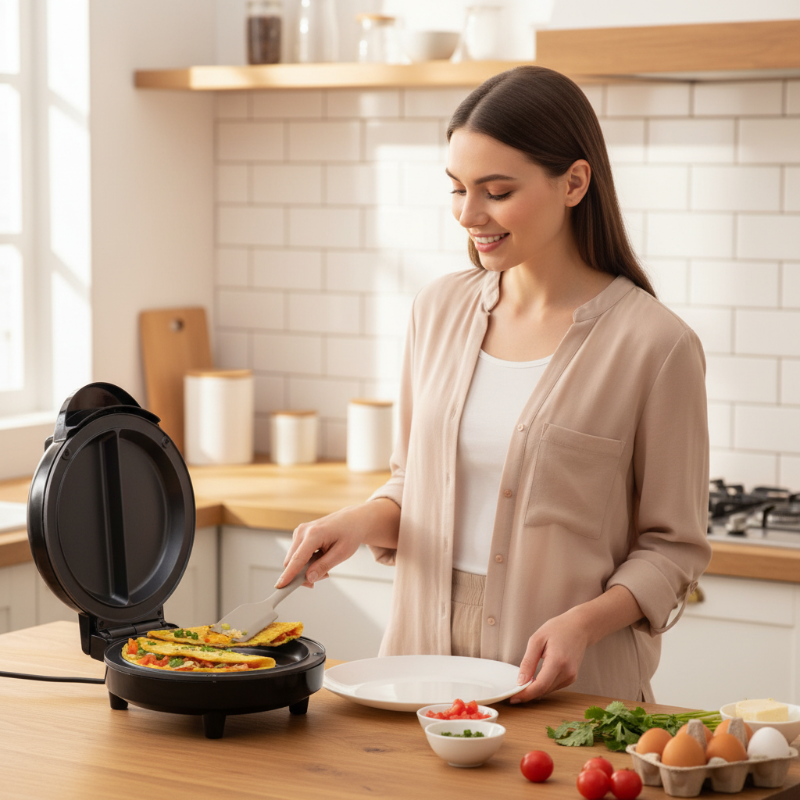 ⏳🔥¡50 % DE DESCUENTO POR TIEMPO LIMITADO! ⏰ 🍳 Plancha Eléctrica Multifuncional Antiadherente para Desayunos – Ideal para Panqueques, Huevos y Bacon – Calentamiento Rápido y Fácil de Limpiar 🏕️