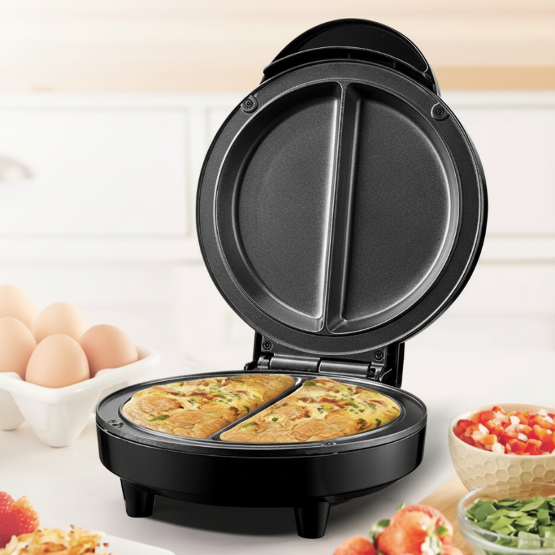 ⏳🔥¡50 % DE DESCUENTO POR TIEMPO LIMITADO! ⏰ 🍳 Plancha Eléctrica Multifuncional Antiadherente para Desayunos – Ideal para Panqueques, Huevos y Bacon – Calentamiento Rápido y Fácil de Limpiar 🏕️
