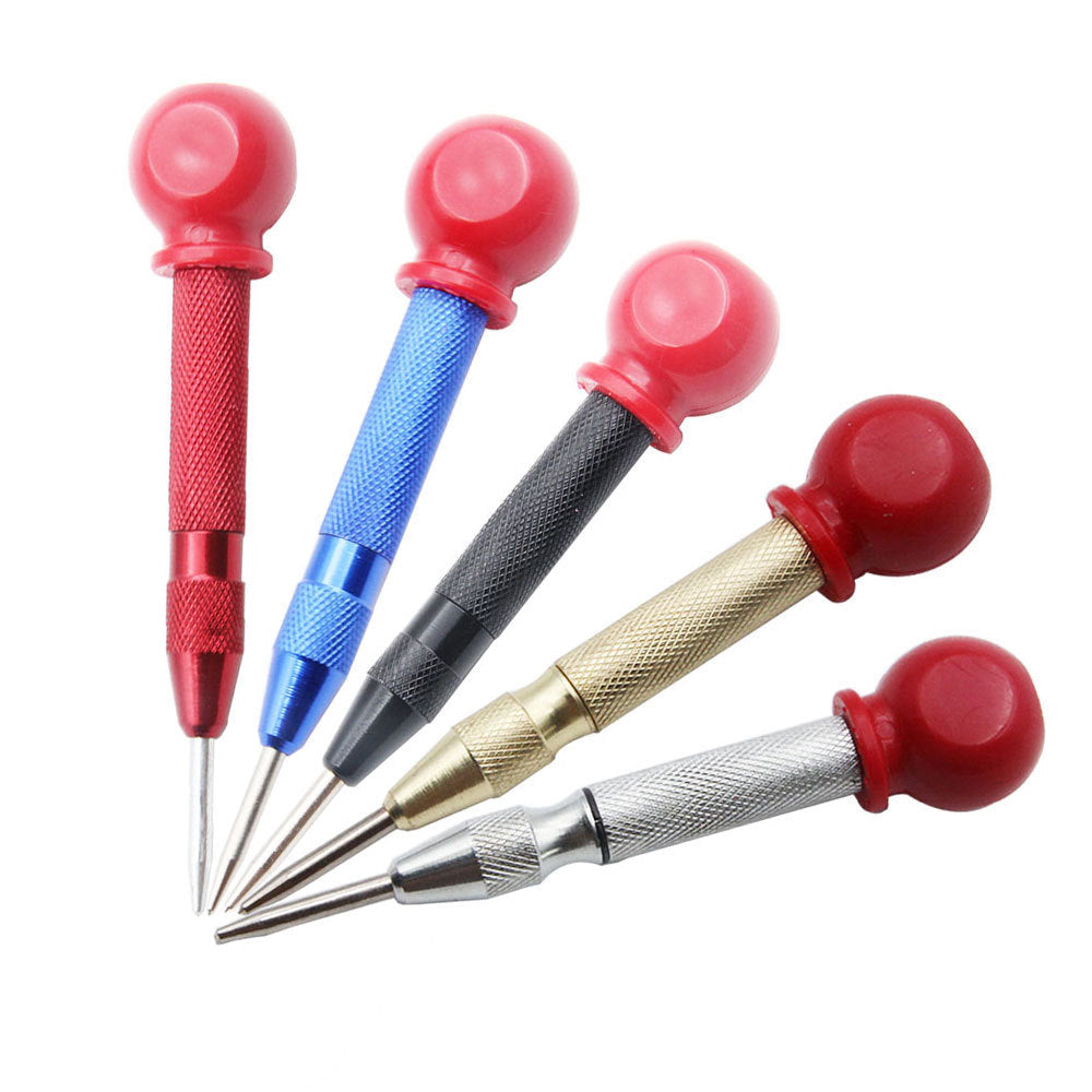 📢📢50% DTO. !! ⏰Granete automático con resorte: marcado de precisión para metal y madera con fuerza ajustable 🛠️📏