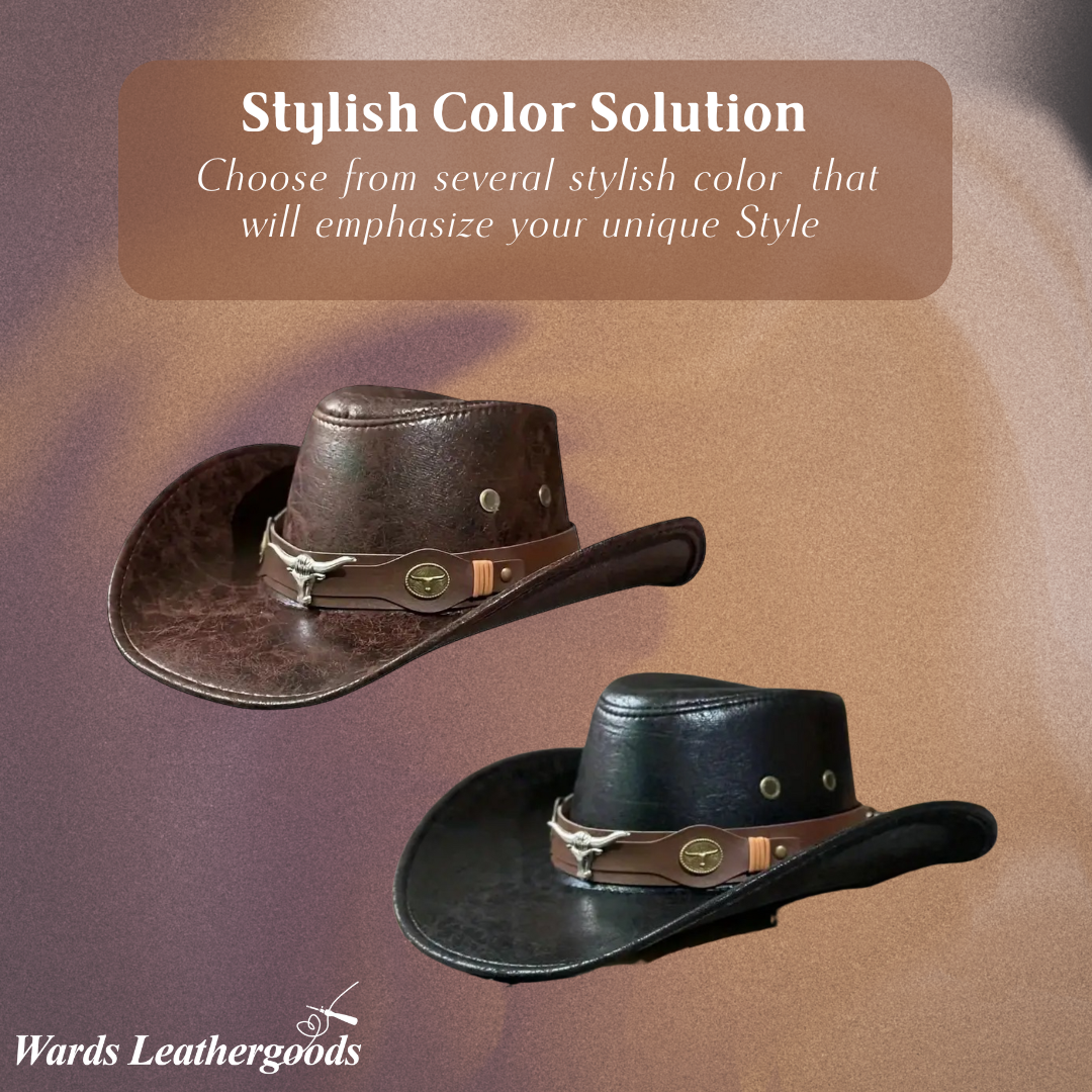 📢📢 ¡50% DE DESCUENTO AHORA! ⏰ Sombrero vaquero transpirable con protección solar