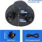 Gorra con Ventilador Refrescante de Verano – Gorra Tipo Cubo Recargable por USB con Ventilador de Circulación de Aire Integrado, Protección Solar para Senderismo, Pesca, Camping, Playa y Aventuras al Aire Libre