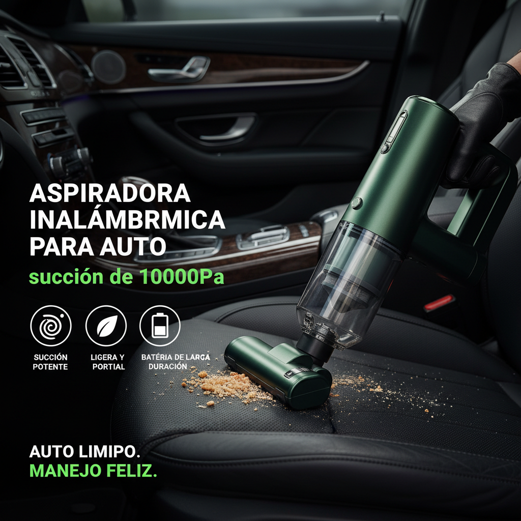 ASPIRADORA INALÁMBRICA PARA AUTO