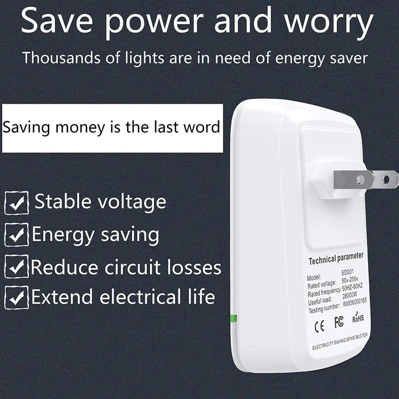 Caja de ahorro de energía para el hogar