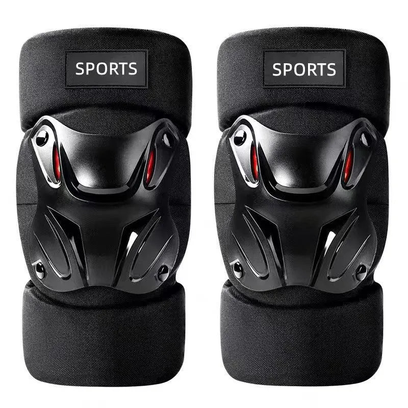 Set de Rodilleras y Coderas Articuladas para Motocicleta y Ciclismo