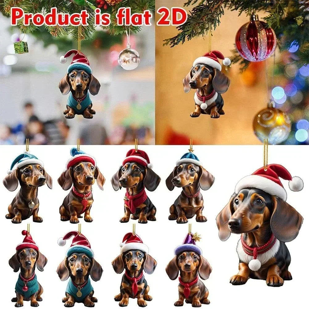 ⏳🔥LIMITED-TIME 50% OFF! ⏰🎄 Puppy-Shaped Christmas Tree Ornaments 🐕🎁