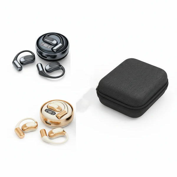 🎧Audífonos Inalámbricos Open-Ear | 72h de Batería + Reducción de Ruido AI + Ideal para Deportes✨