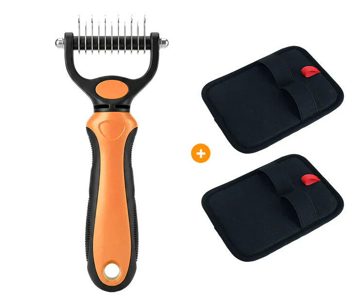 ⏰🔥 ¡50% DE DESCUENTO POR TIEMPO LIMITADO! 🐶🐱 Herramienta Profesional para Desenredar – Pelo Suave y Libre de Nudos en Mascotas ✨💖