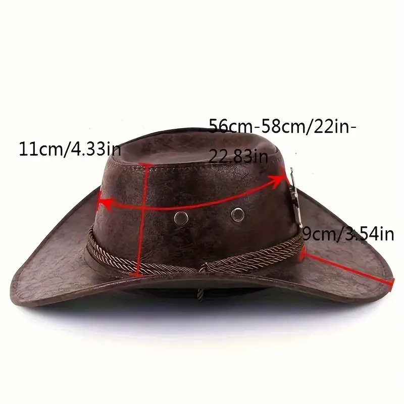 📢📢 ¡50% DE DESCUENTO AHORA! ⏰ Sombrero vaquero transpirable con protección solar
