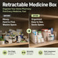 🔥 Transparent Expandable Medicine Organizer — expandable, perfect for a tidy medicine cabinet 💊🗄️