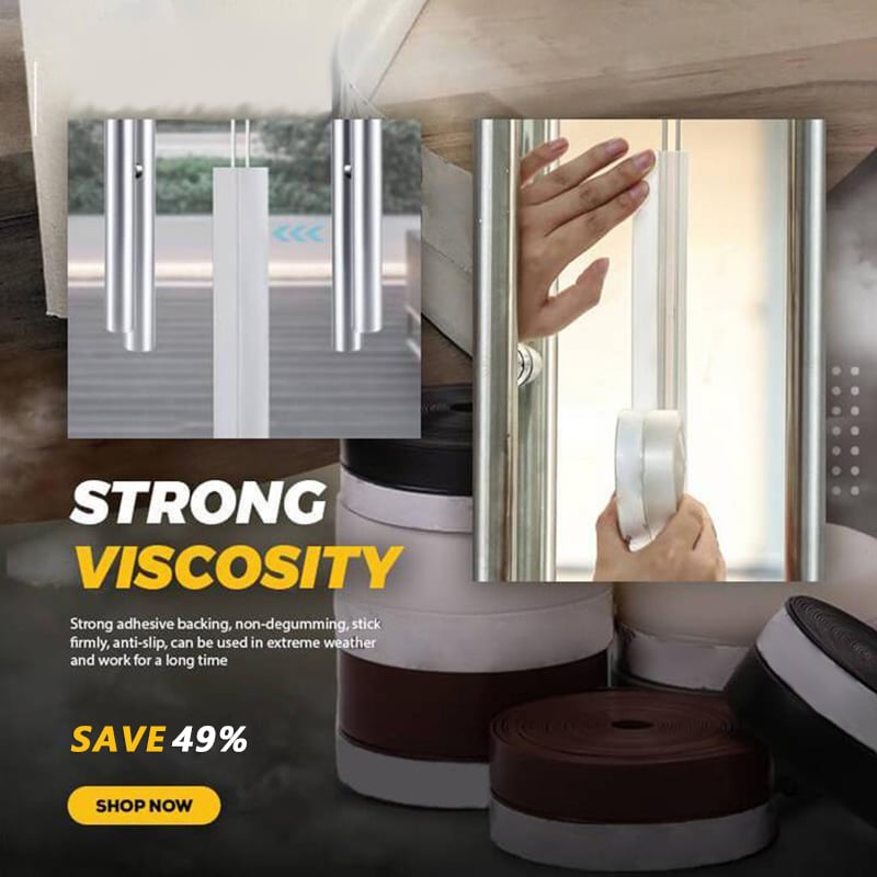 ⏳🔥¡50 % DE DESCUENTO POR TIEMPO LIMITADO! ⏰🚪🔥 ¡Compra Más y Ahorra Más! Burlete Adhesivo para Puertas de 5 m – Bloquea el Polvo, los Insectos y el Ruido – Flexible, Autoadhesivo y de Ajuste Universal ✨