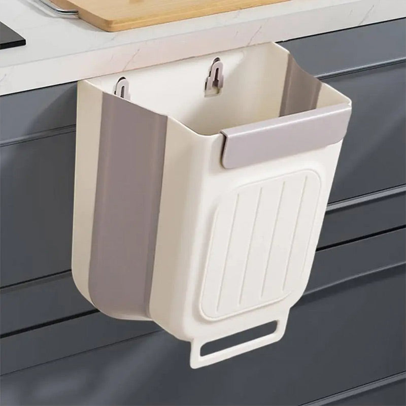 ⏳🔥¡50 % DE DESCUENTO POR TIEMPO LIMITADO! ⏰ Cubo de basura plegable y colgante multiusos para la cocina
