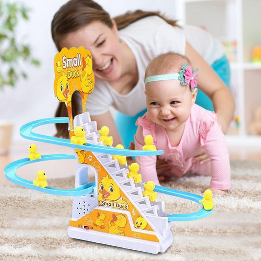 🎉 Oferta 2026 — ¡Más de 44,000 Vendidos!💞 Juguete Patito Sube Escaleras – Diversión y Aprendizaje Combinados 🐤