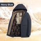 ✨Oferta especial para Navidad💖Parka con capucha térmica para hombre