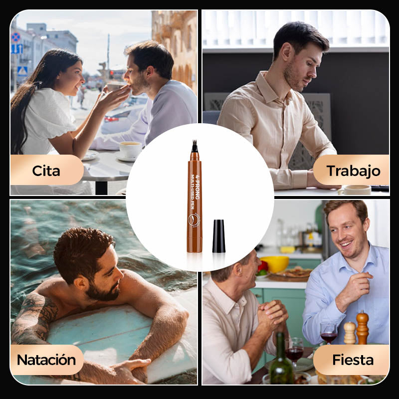 Bolígrafo multiusos de 4 puntas（Hombres y mujeres）