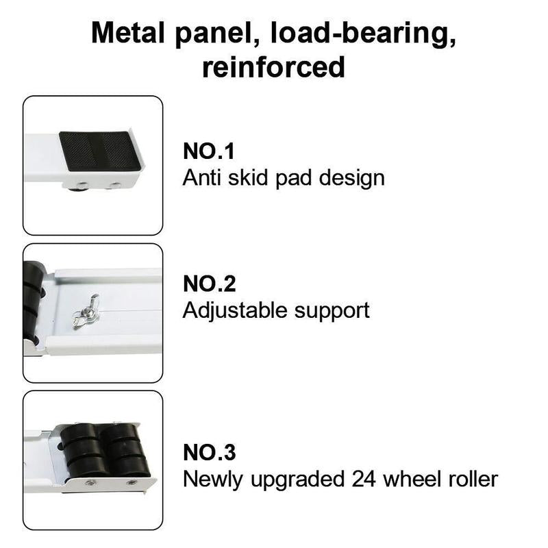 ⏳¡OFERTA POR TIEMPO LIMITADO!⏰Soportes de rodillos extensibles para mover muebles y electrodomésticos pesados sin dañar el suelo