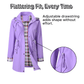Chaqueta Impermeable para Mujer a Cuadros