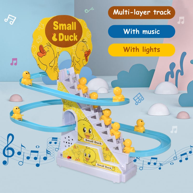 🎉 Oferta 2026 — ¡Más de 44,000 Vendidos!💞 Juguete Patito Sube Escaleras – Diversión y Aprendizaje Combinados 🐤