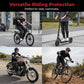 Set de Rodilleras y Coderas Articuladas para Motocicleta y Ciclismo