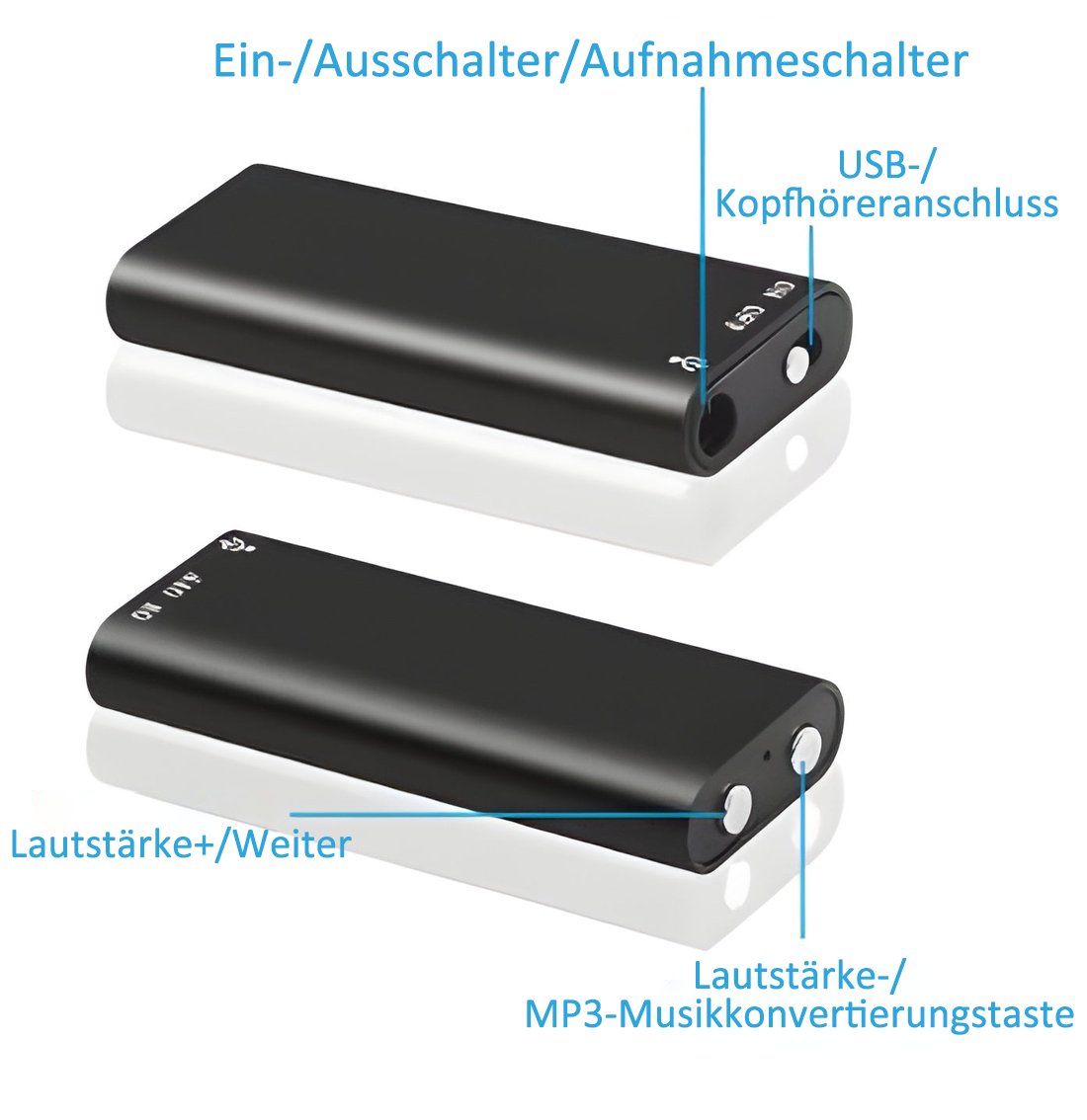 🔥¡Mientras duren existencias 50% DE DESCUENTO!🎉 Mini Grabadora de Voz: Captura cada sonido con precisión inteligente y compacta 🎙️