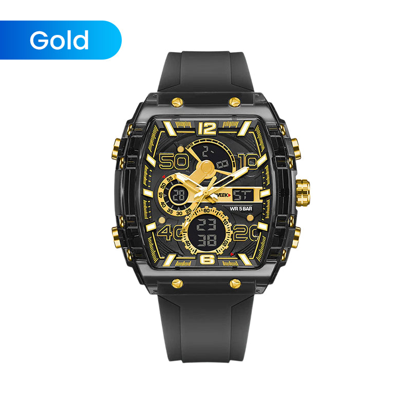 🔥 Luz de Fondo LED + Cronómetro 🔥 Reloj Digital Deportivo y Casual Multifuncional