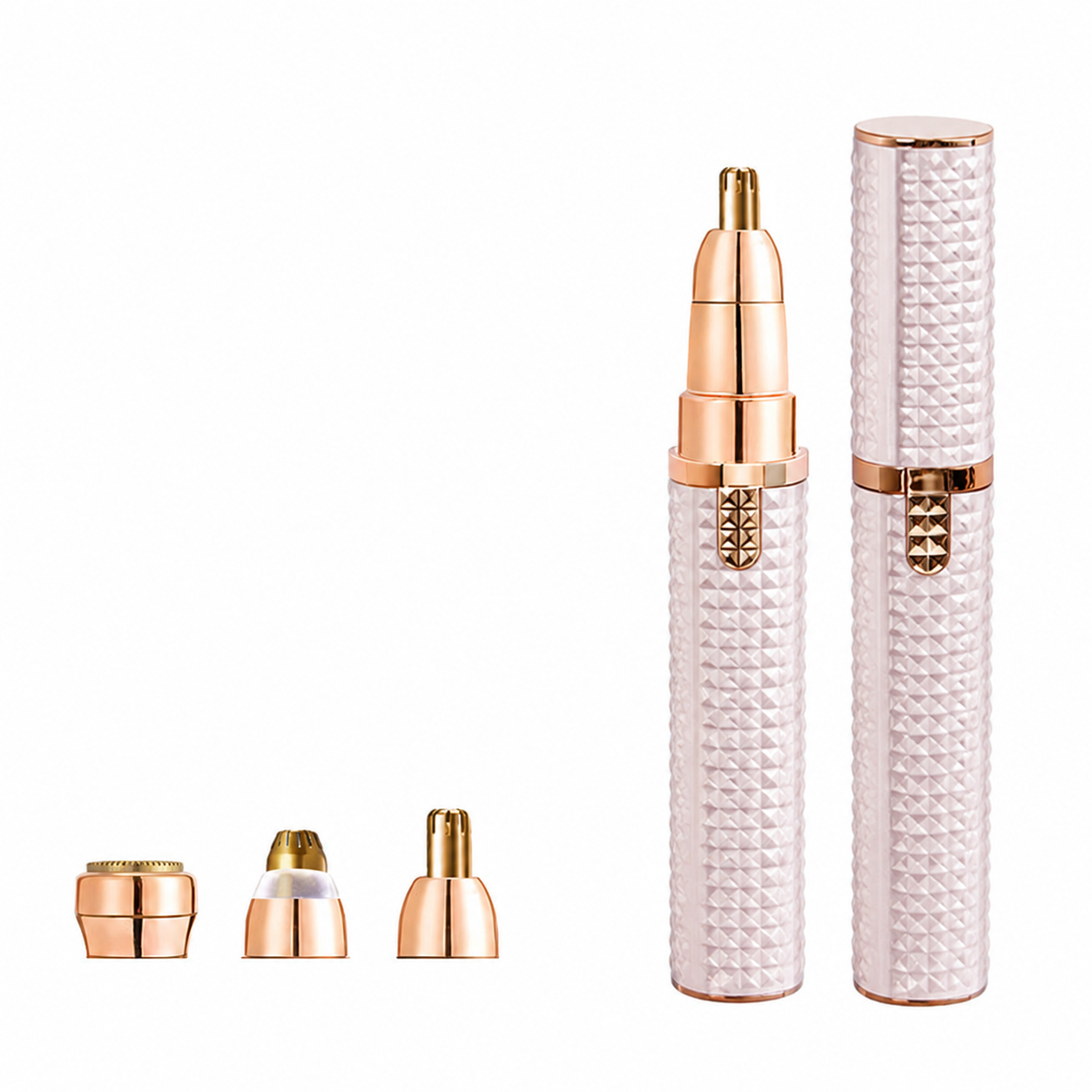 💁‍♀️ Cejas Perfectas, Sin Dolor – Depiladora Eléctrica Portátil para Cejas, Cabezales Intercambiables para Cara y Bikini. 50% Descuento.