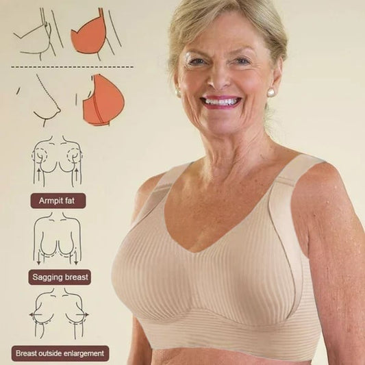💥👙 ¡50% OFF! Sujetador Push-Up Inalámbrico – Levanta y Moldea tu Busto