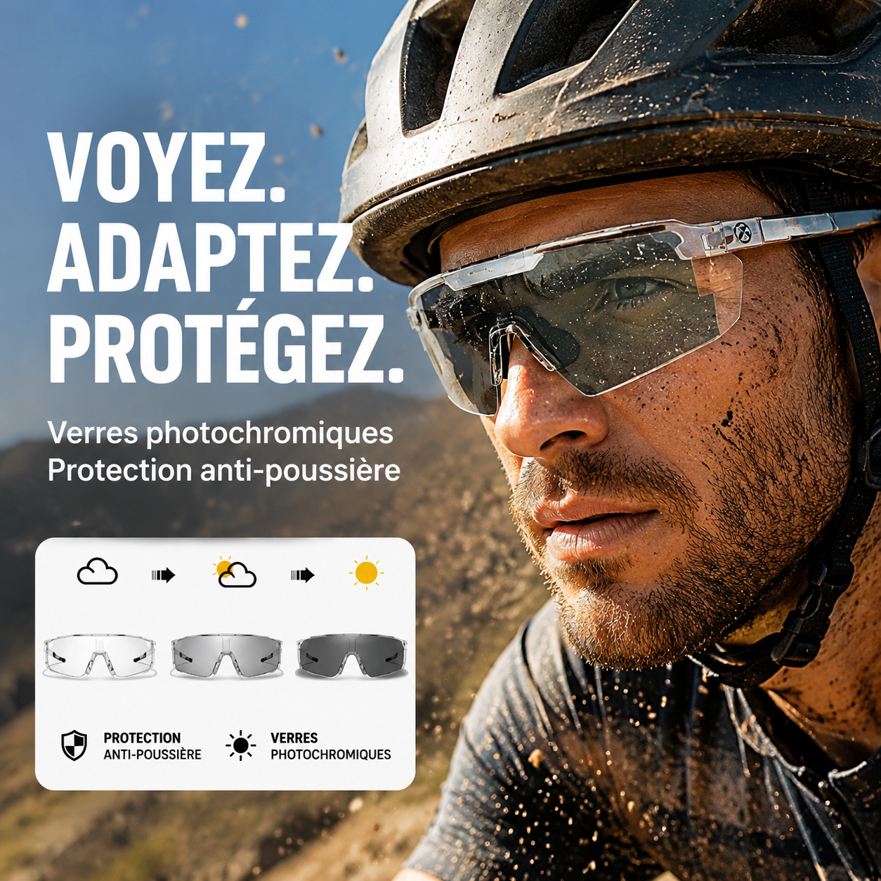 🔥🎁¡Nuevo 50% DESCUENTO!🔥 Gafas de Protección Elegantes para Conducción Diurna y Nocturna