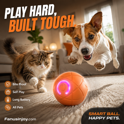 🐱🐶Que las mascotas ya no se sientan solas - Pelota Inteligente Rebotadora Automática