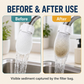 Filtro antisalpicaduras para grifos de cocina, para eliminar sedimentos y óxido