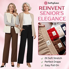 ¡🌷ÚLTIMO DÍA DE OFERTA 50% DE DESCUENTO!!💥Pantalones elásticos de tiro alto con caída perfecta y ajuste sin cierre