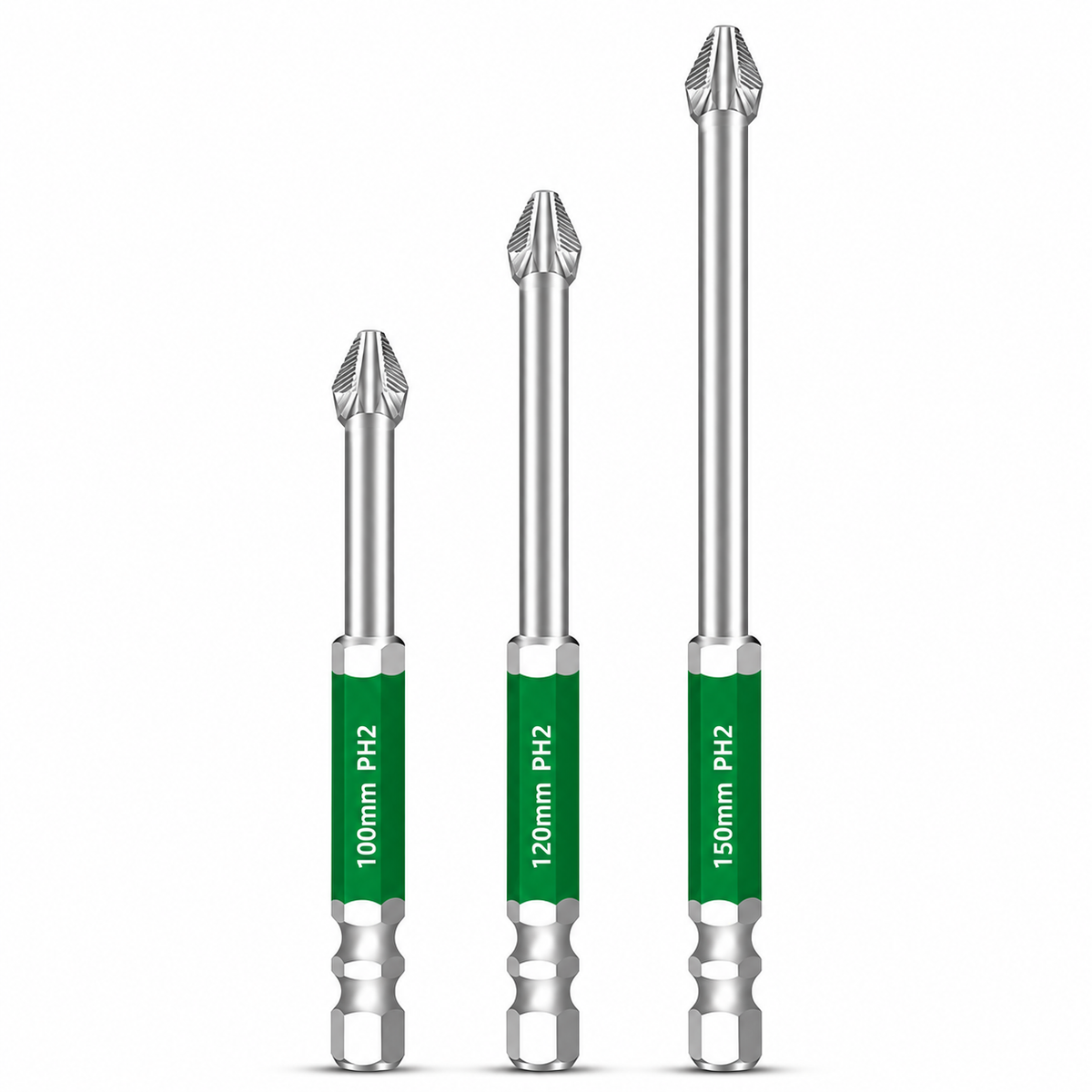 📢 ¡50% DE DESCUENTO!🔥✨ Juego de Puntas Phillips Magnéticas – Agarre Antideslizante y Resistencia al Impacto para Bricolaje y Reparaciones