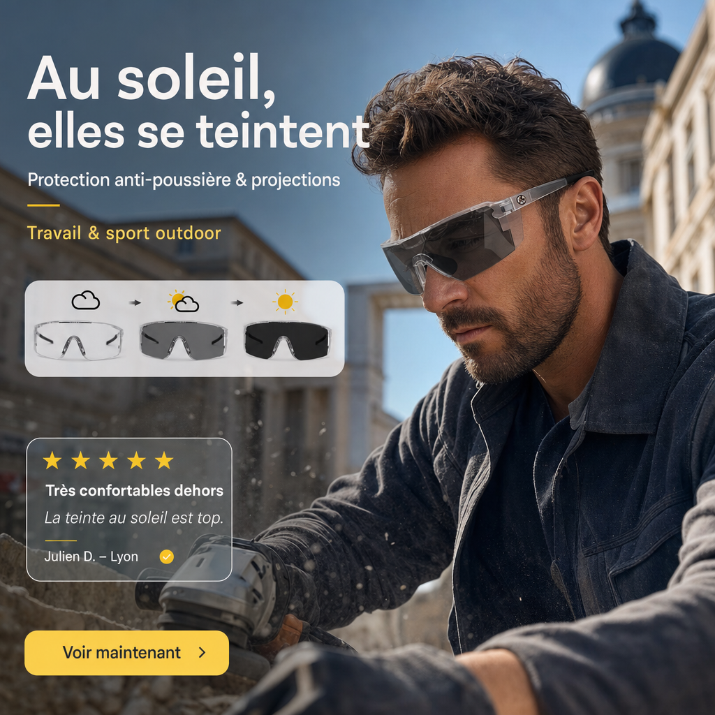 🔥🎁¡Nuevo 50% DESCUENTO!🔥 Gafas de Protección Elegantes para Conducción Diurna y Nocturna