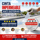 Cinta Impermeable de Papel de Aluminio de Alta Resistencia