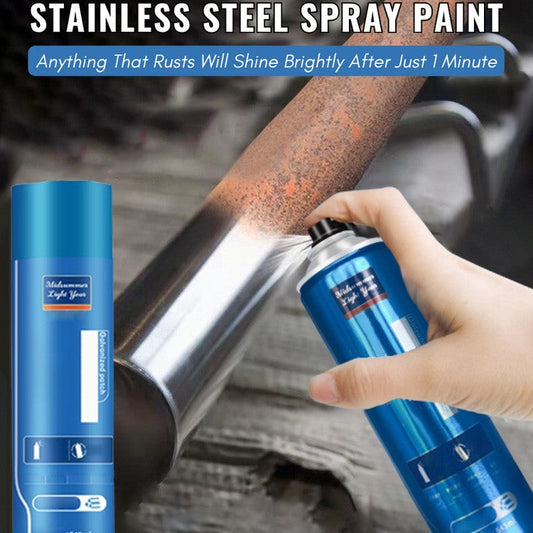 🔥Último día 49 % de descuento🔥 Pintura en aerosol inoxidable galvanizada