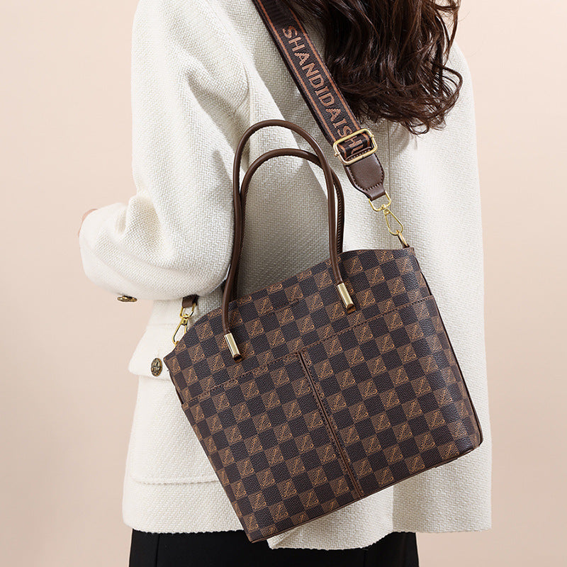 🌹Regalo para Mujeres🎁Versátil Impreso Crossbody Tote Bag Set