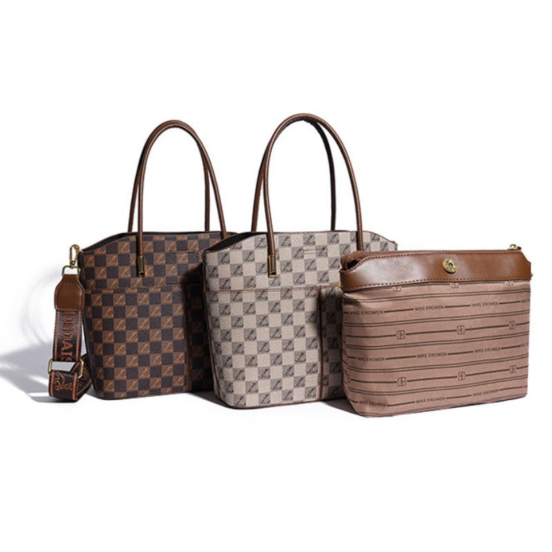 🌹Regalo para Mujeres🎁Versátil Impreso Crossbody Tote Bag Set